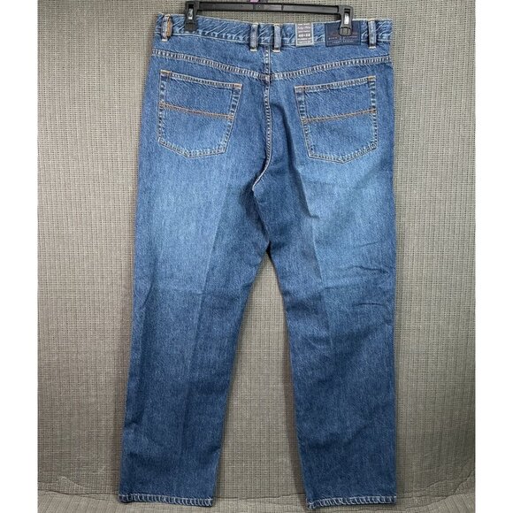 Tommy Bahama Indigo Palms Mens 40x32 Classic Fit Blue Denim Jeans 100% Cotton - Picture 2 of 13